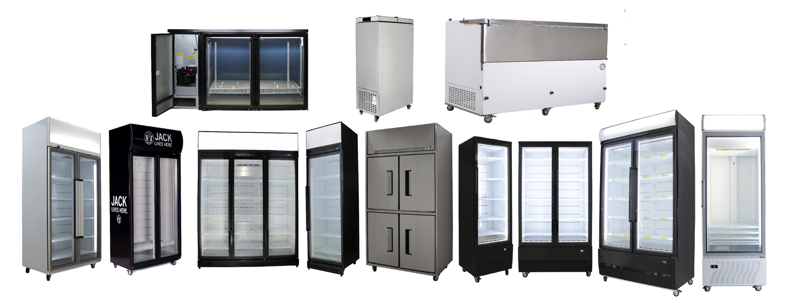 F-cool ODM custom commercial display freezer and refrigerator solutions
