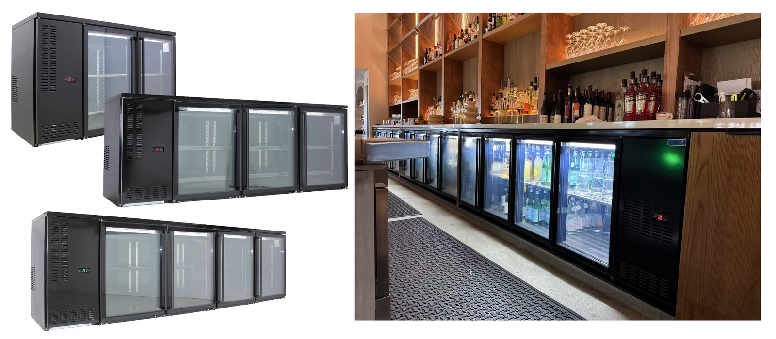 ODM back bar case